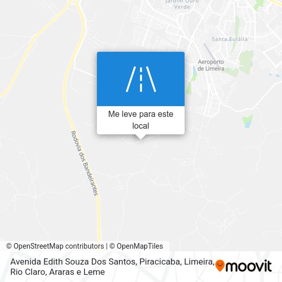 Avenida Edith Souza Dos Santos mapa