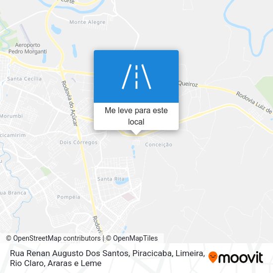Rua Renan Augusto Dos Santos mapa