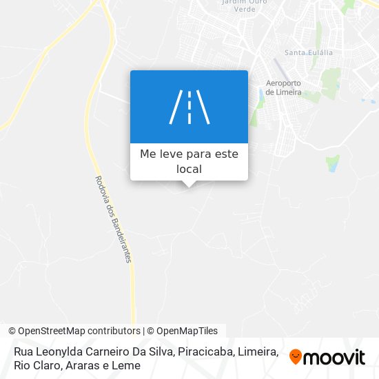 Rua Leonylda Carneiro Da Silva mapa