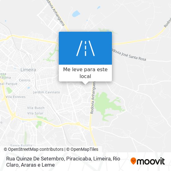 Rua Quinze De Setembro mapa