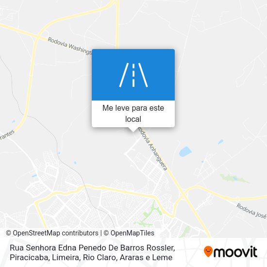 Rua Senhora Edna Penedo De Barros Rossler mapa