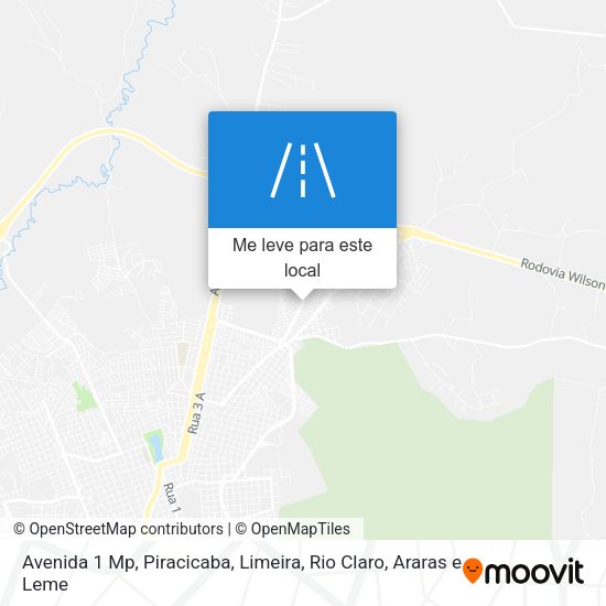 Avenida 1 Mp mapa