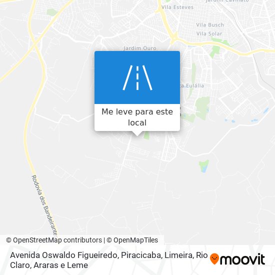 Avenida Oswaldo Figueiredo mapa