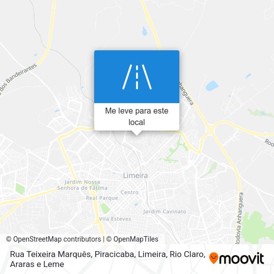 Rua Teixeira Marquês mapa