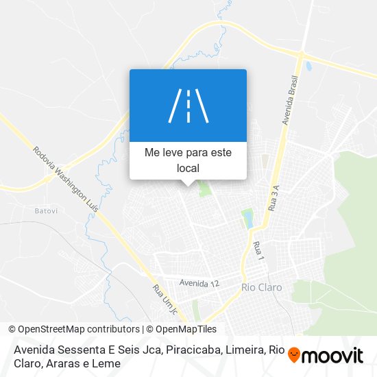 Avenida Sessenta E Seis Jca mapa