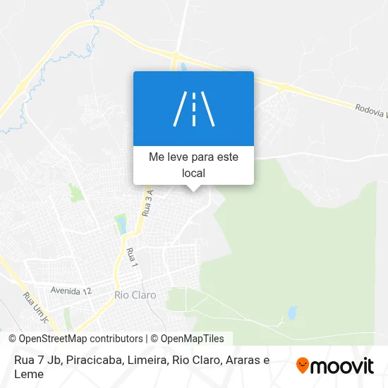 Rua 7 Jb mapa