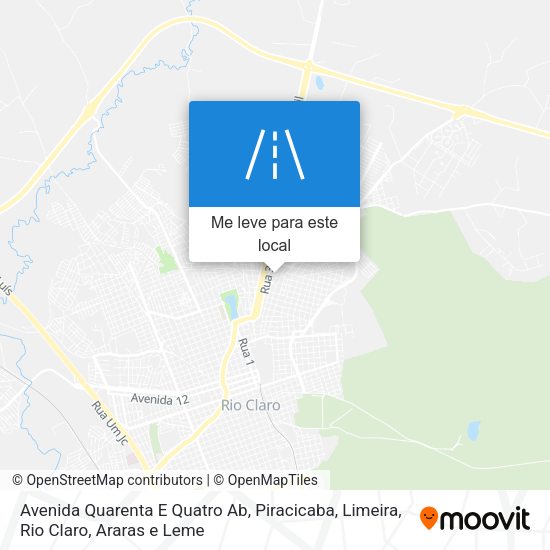 Avenida Quarenta E Quatro Ab mapa