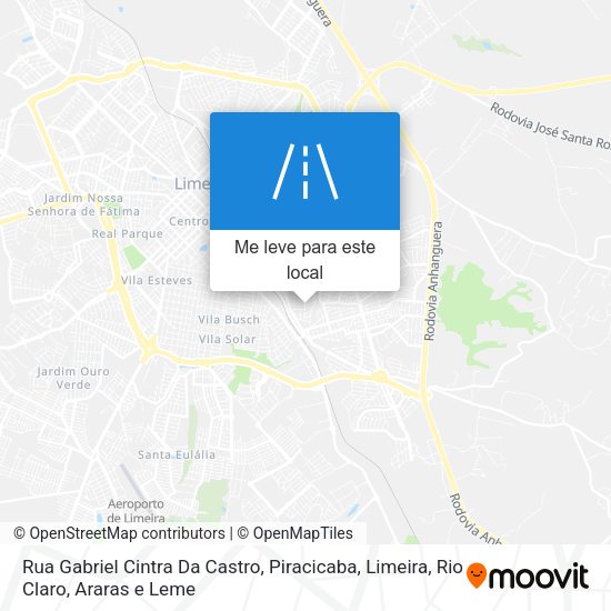 Rua Gabriel Cintra Da Castro mapa