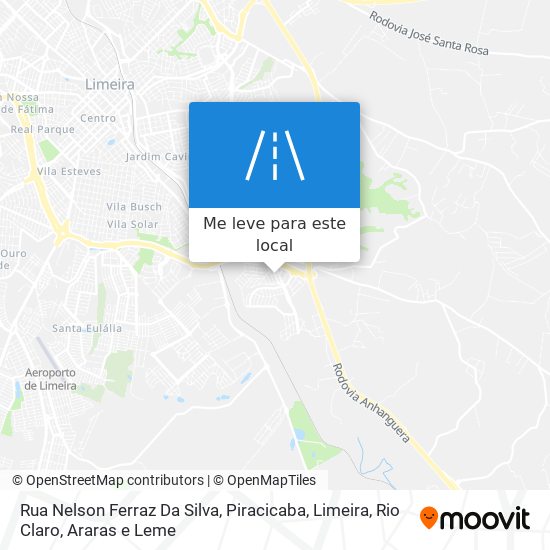 Rua Nelson Ferraz Da Silva mapa