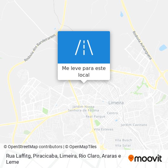 Rua Laffitg mapa