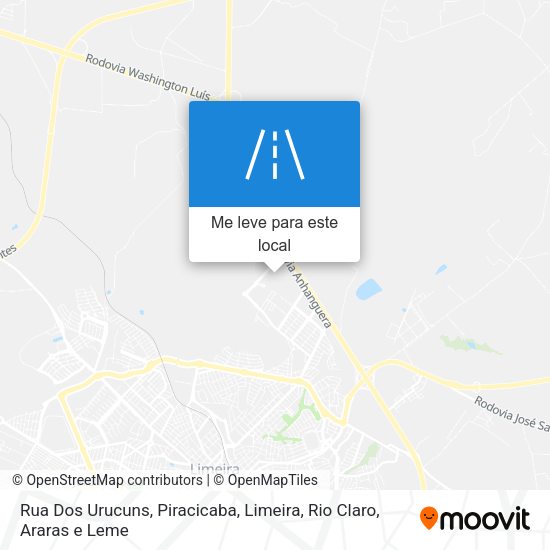 Rua Dos Urucuns mapa