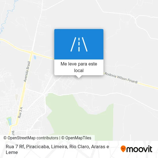 Rua 7 Rf mapa