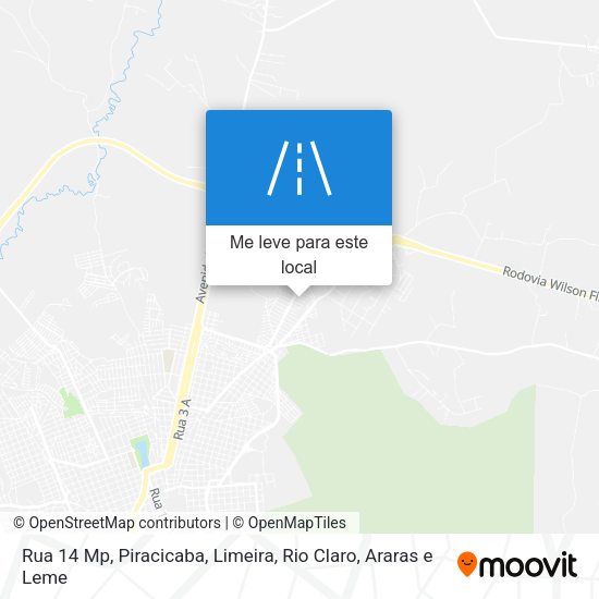 Rua 14 Mp mapa