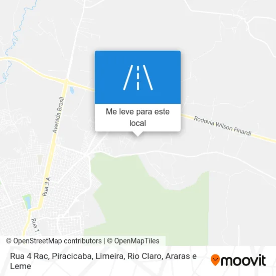 Rua 4 Rac mapa
