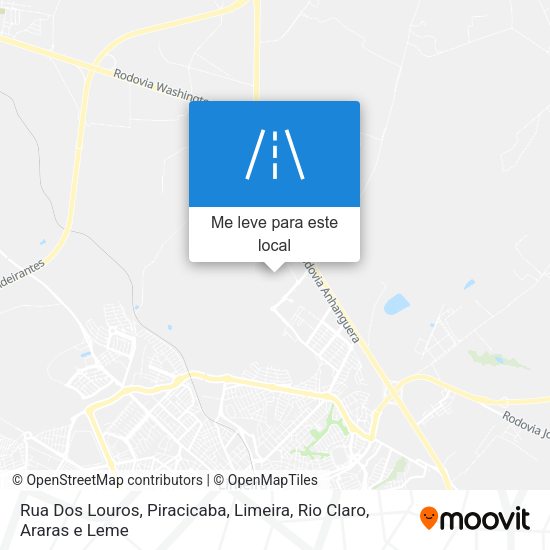 Rua Dos Louros mapa