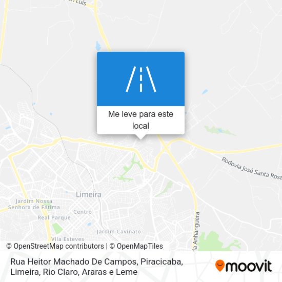 Rua Heitor Machado De Campos mapa