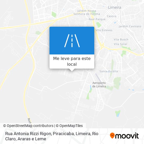 Rua Antonia Rizzi Rigon mapa