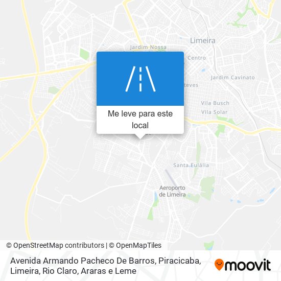 Avenida Armando Pacheco De Barros mapa