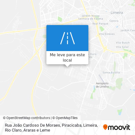 Rua João Cardoso De Moraes mapa