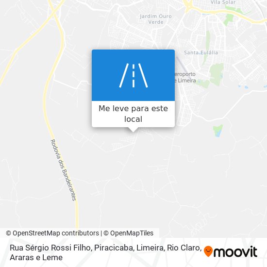 Rua Sérgio Rossi Filho mapa