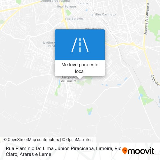 Rua Flamínio De Lima Júnior mapa