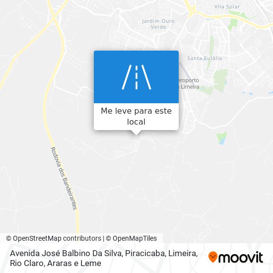 Avenida José Balbino Da Silva mapa