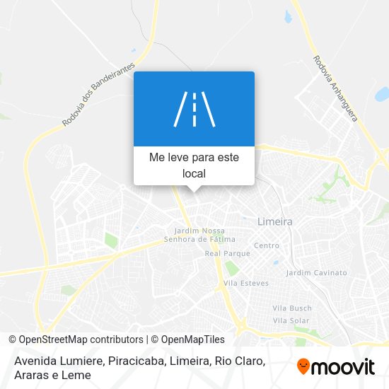 Avenida Lumiere mapa