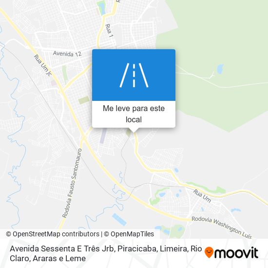 Avenida Sessenta E Três Jrb mapa