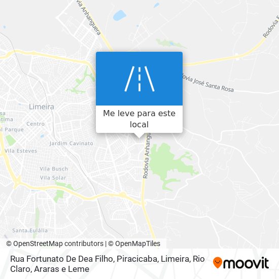 Rua Fortunato De Dea Filho mapa