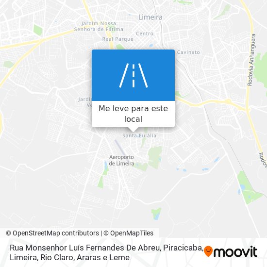 Rua Monsenhor Luís Fernandes De Abreu mapa