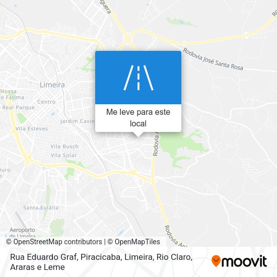 Rua Eduardo Graf mapa