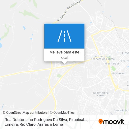 Rua Doutor Lino Rodrigues Da Silva mapa