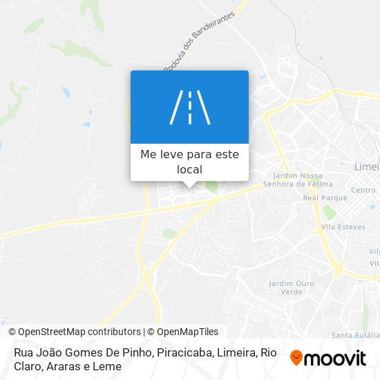 Rua João Gomes De Pinho mapa