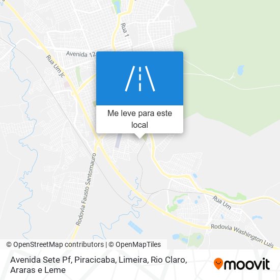 Avenida Sete Pf mapa