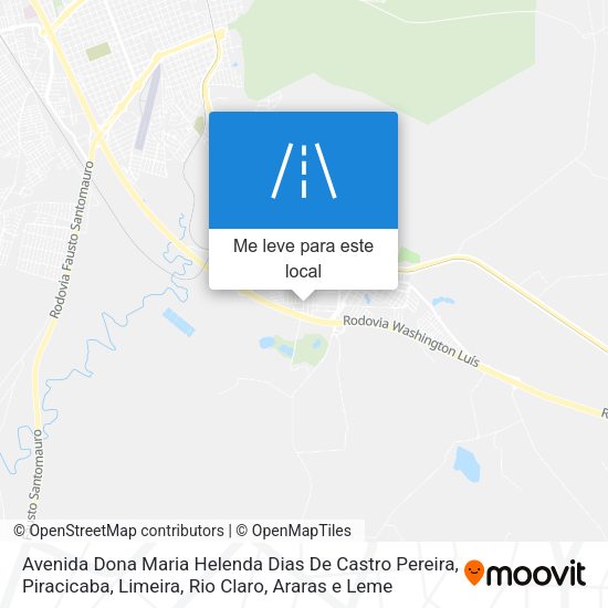 Avenida Dona Maria Helenda Dias De Castro Pereira mapa