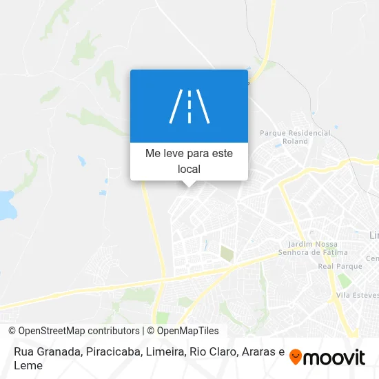 Rua Granada mapa