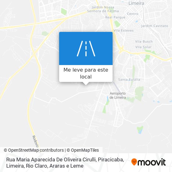 Rua Maria Aparecida De Oliveira Cirulli mapa
