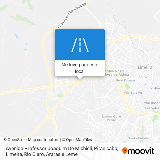 Avenida Professor Joaquim De Michieli mapa