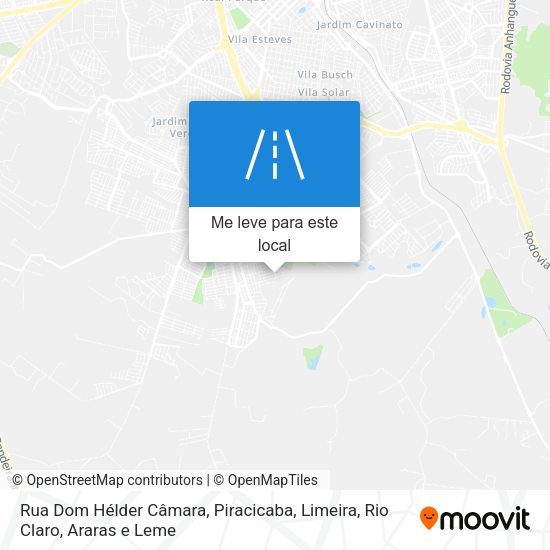 Rua Dom Hélder Câmara mapa