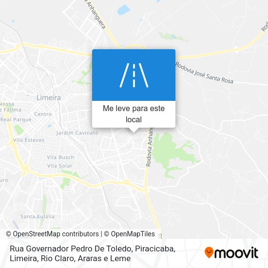 Rua Governador Pedro De Toledo mapa