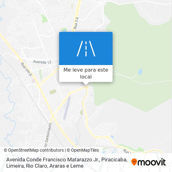 Avenida Conde Francisco Matarazzo Jr. mapa