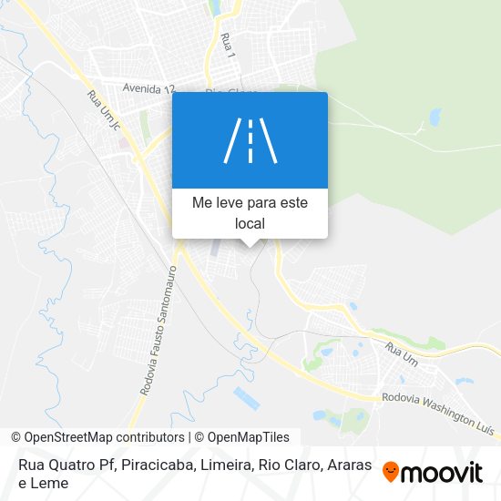 Rua Quatro Pf mapa