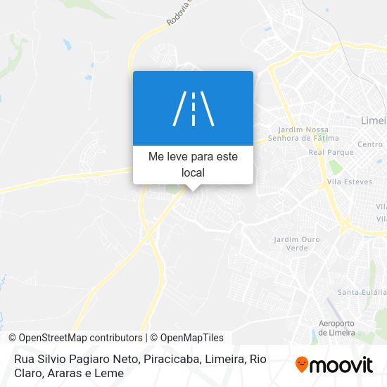 Rua Silvio Pagiaro Neto mapa