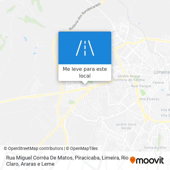 Rua Miguel Corrêa De Matos mapa