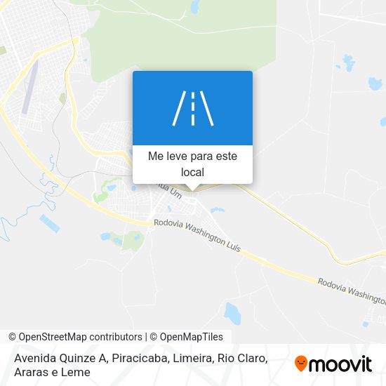 Avenida Quinze A mapa