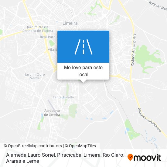 Alameda Lauro Soriel mapa