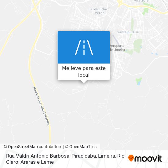 Rua Valdri Antonio Barbosa mapa