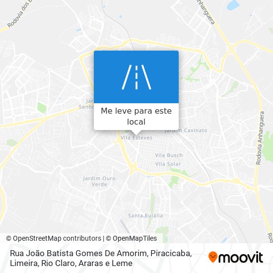 Rua João Batista Gomes De Amorim mapa