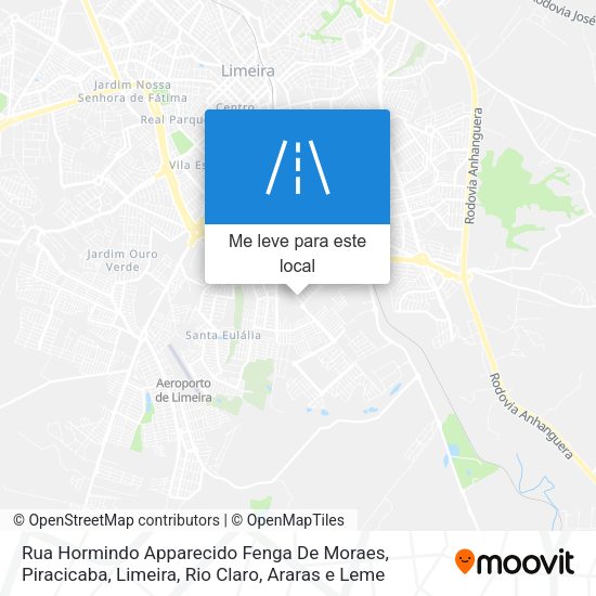 Rua Hormindo Apparecido Fenga De Moraes mapa