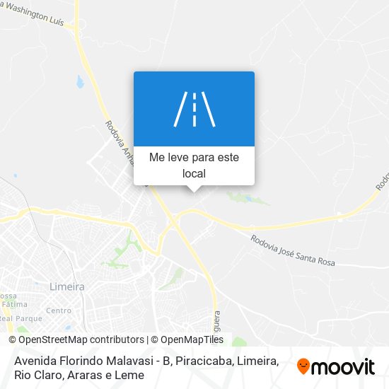 Avenida Florindo Malavasi - B mapa